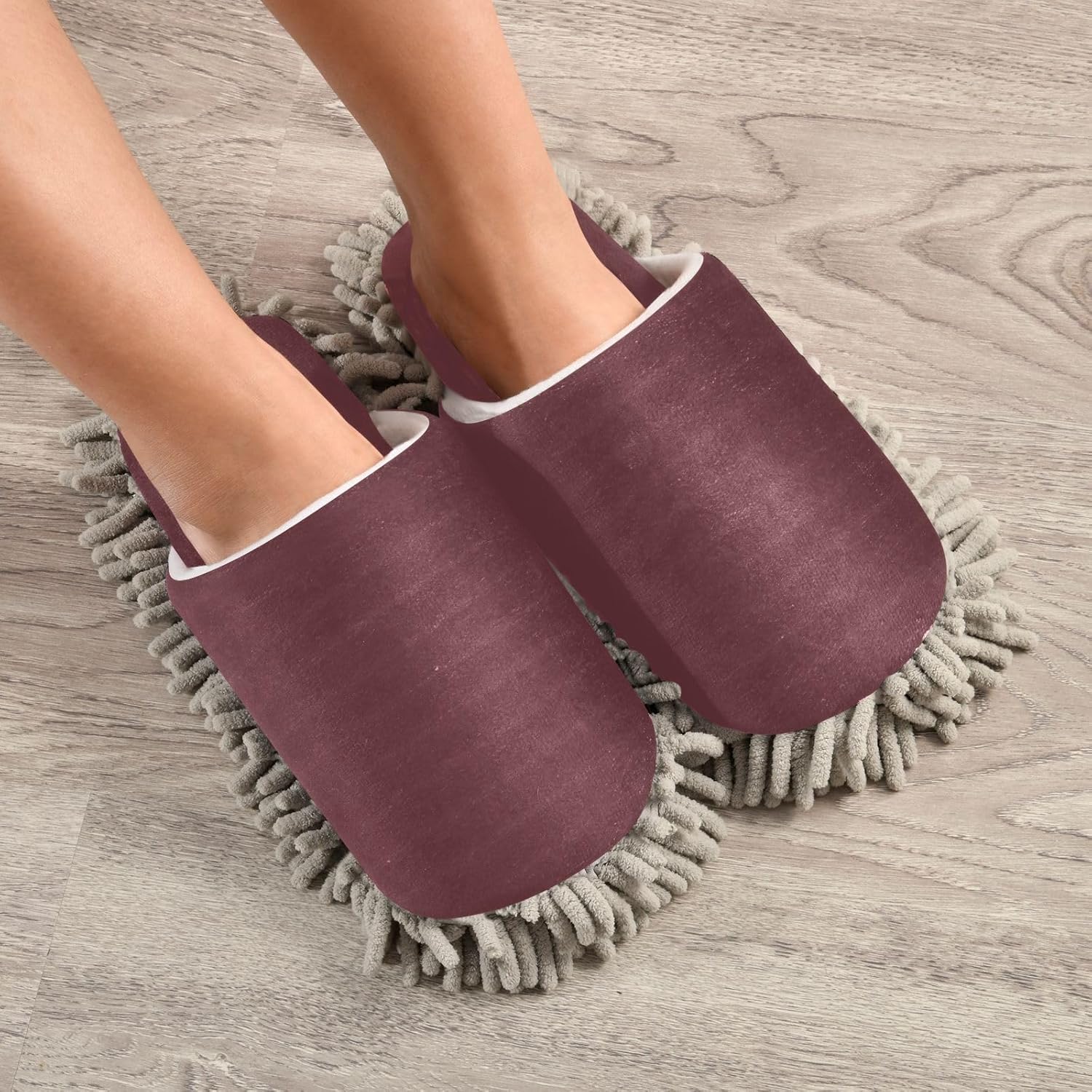 Sinestour Mop Slippers for Floor Cleaning 1