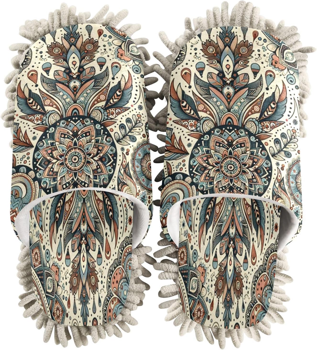 Zhirexin Mandala Pattern Cleaning Slippers 1