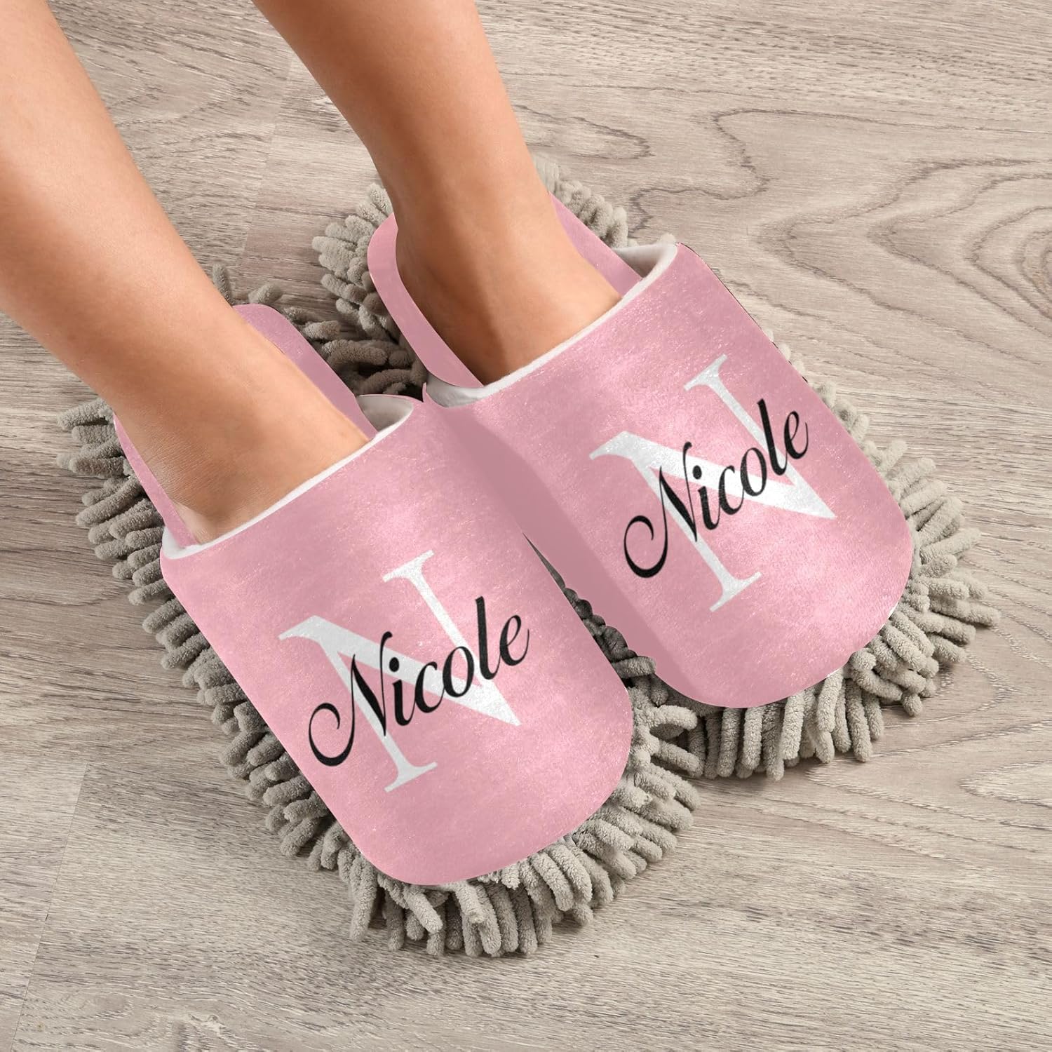 RunningBear Custom Mop Slippers for Floor Cleaning 1