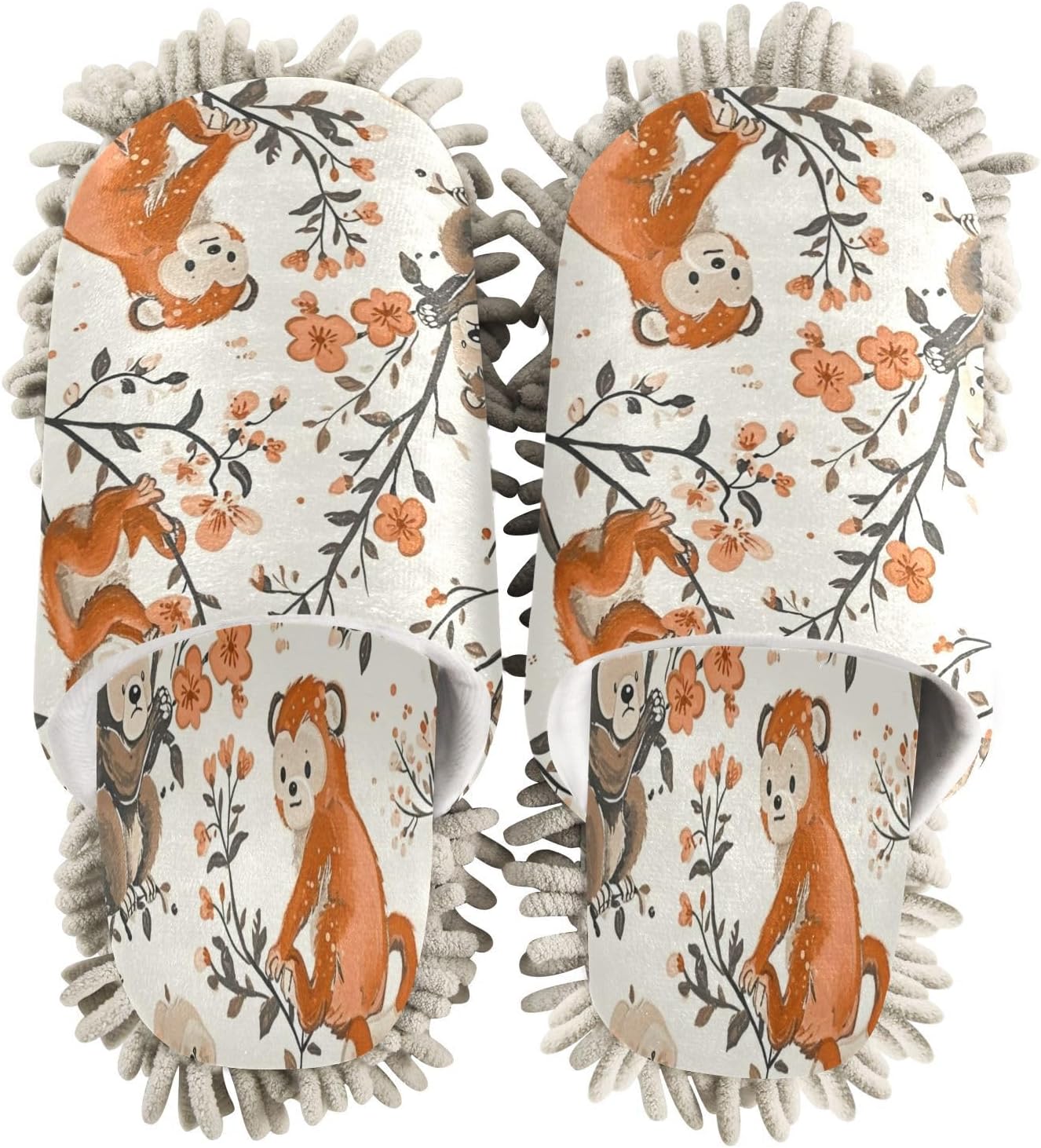 Zhirexin Cartoon Animal Kitchen Cleaning Slippers