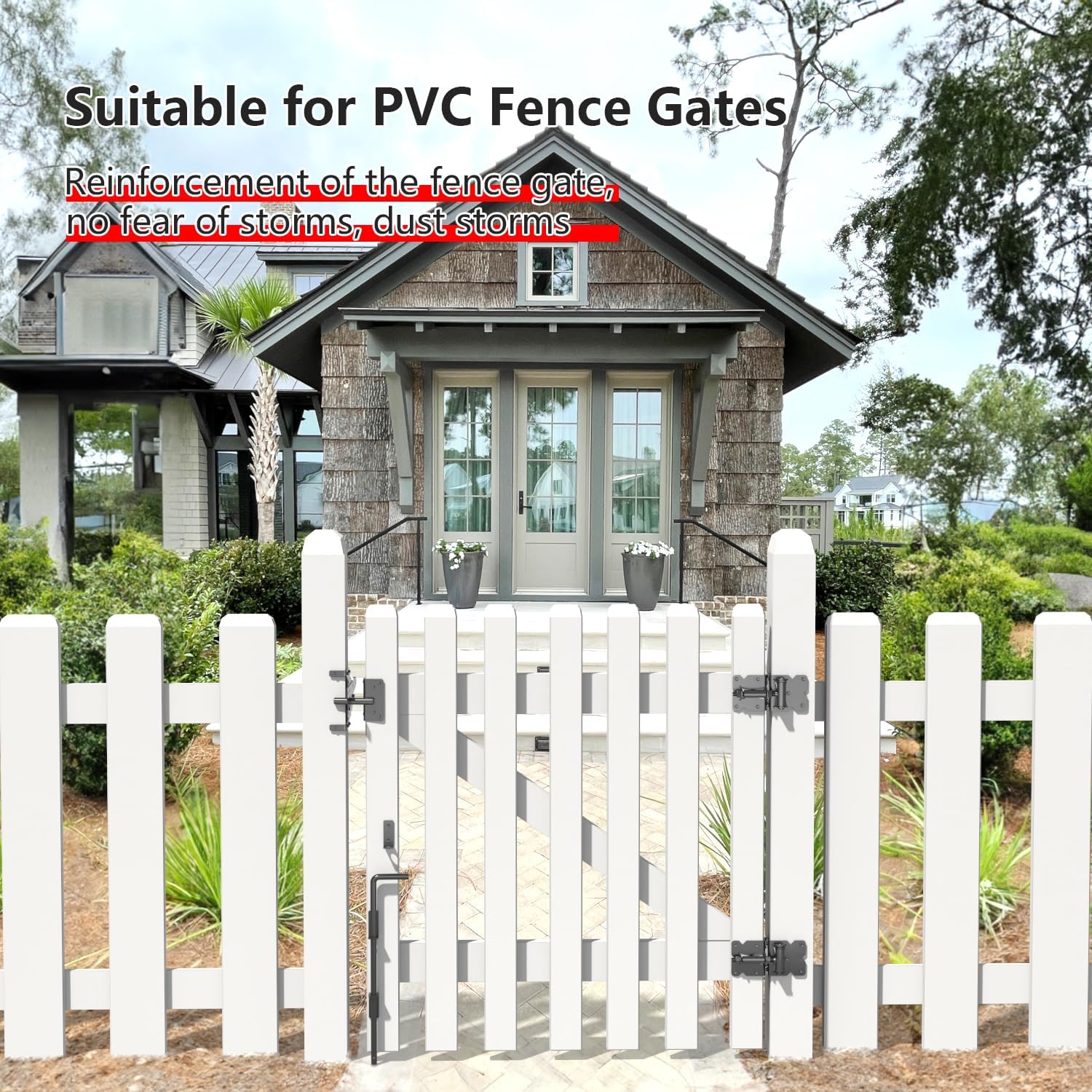 SANKEYTEW 24 Heavy Duty Cane Bolts for Gates