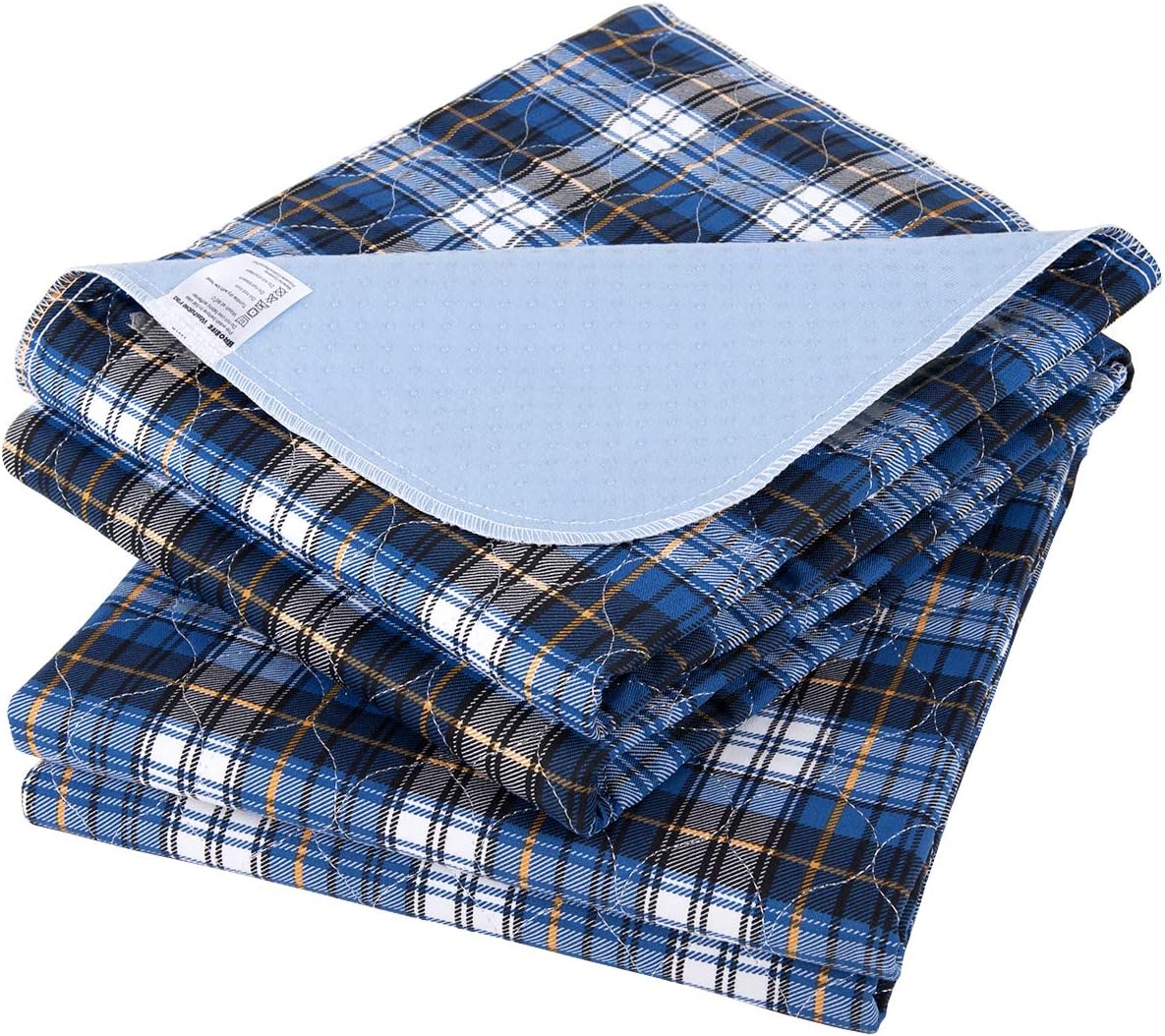 Brosive Non-Slip Bed Pads for Incontinence 36 x 34 2 Pack