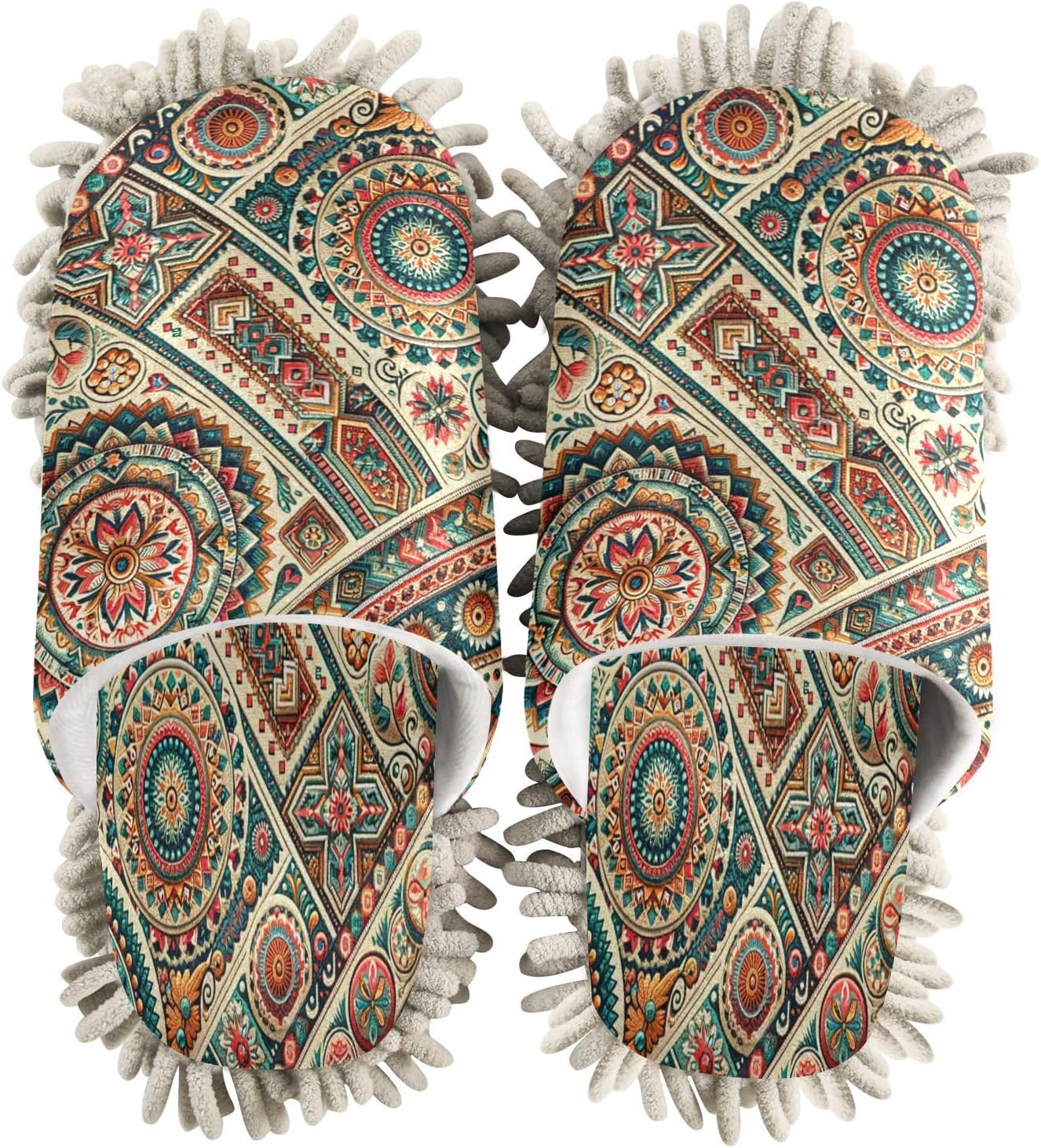 Zhirexin Mandala Pattern Mopping Slippers
