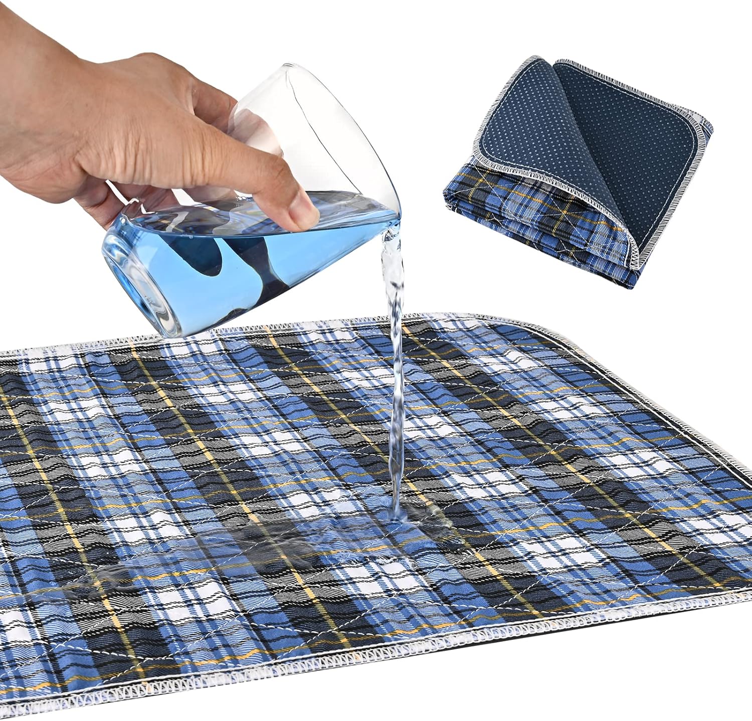 ECONAZOLE Anti-Slip Reusable Incontinence Underpad 36 X 72