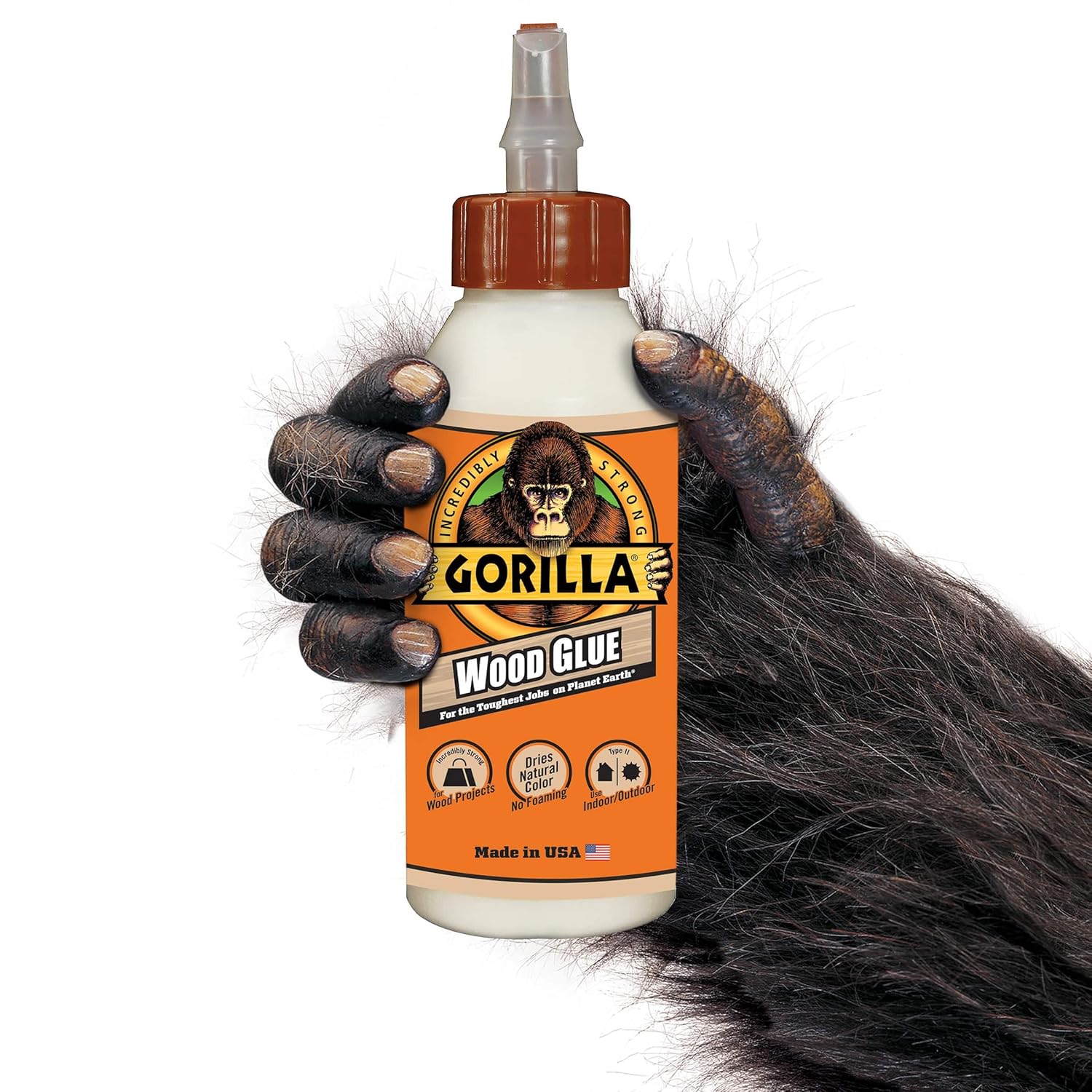 Gorilla Wood Glue 8oz 8 Pack - Strong and Water Resistant