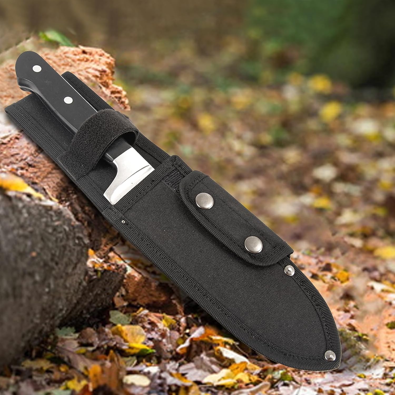 OXFORD Knife Sheath for Fixed Blade Knives Black 55x2 Inch